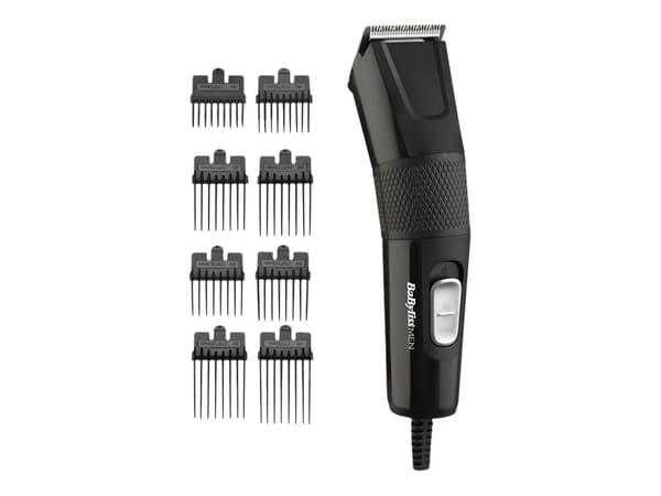 BaByliss Men E756E Hårklipper svart svart