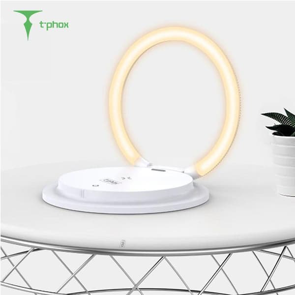 BEDSIDE LAMP T-PHOX WITH CHARGING SL-603 15 WHITE