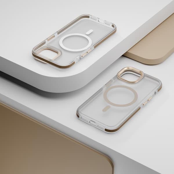 Etteri Icy Mag skal för iPhone 15 Pro guld