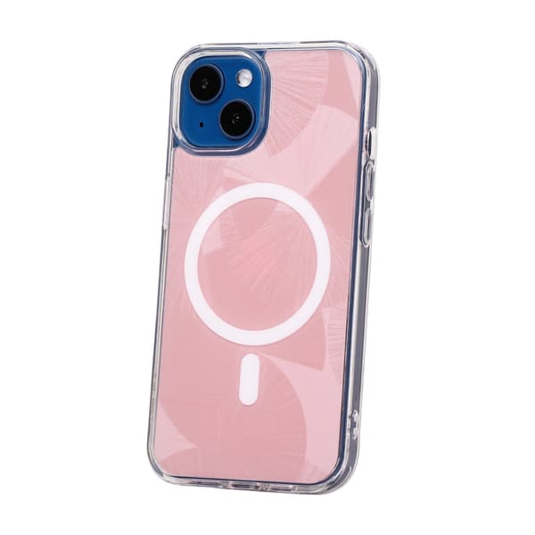 Flash Mag skal för iPhone 13 rosa rosa
