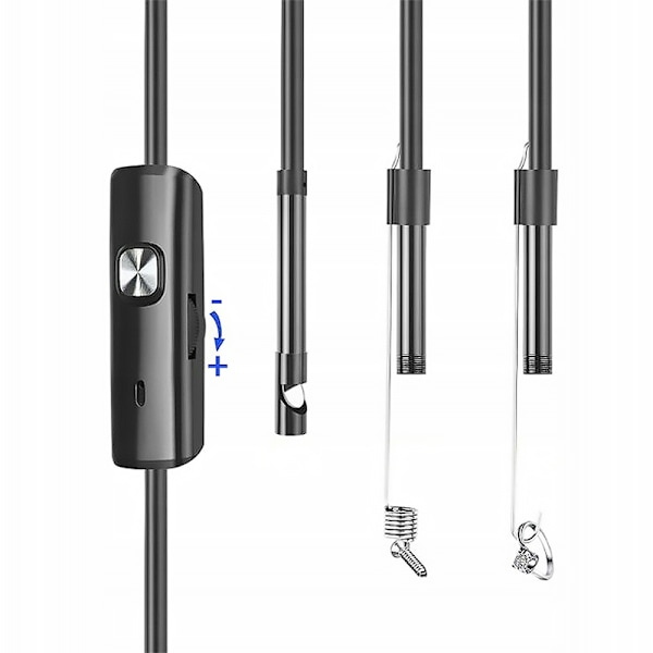 Endoskopkamera 2m lins 8/7/5.5mm USB-C/Micro-USB LTC