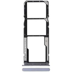 SIM-kortsfack för Xiaomi Redmi 10 5G (kromsilver)