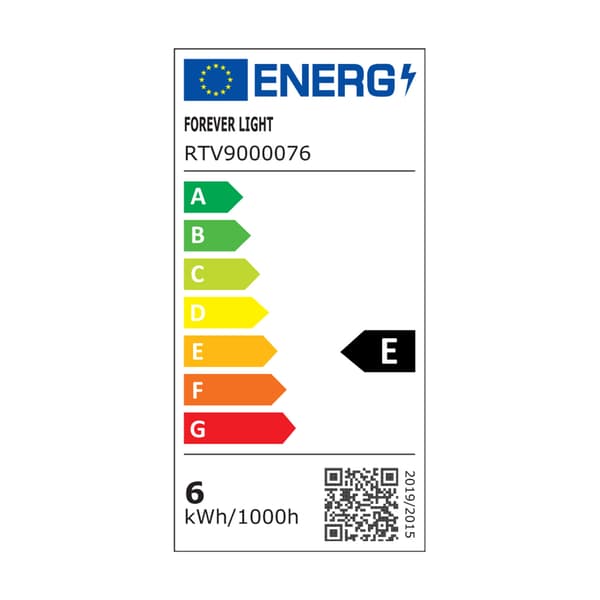 Forever Light LED-lampa G9 6,2W 690lm 3000K keramisk klass E
