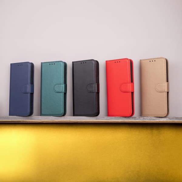Smart Classic fodral till Motorola Moto E13 guld