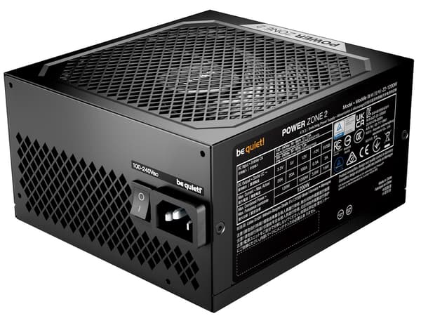 be quiet! Power Zone 2 strömförsörjning 1200Watt ATX 3.1 80+ Platinum