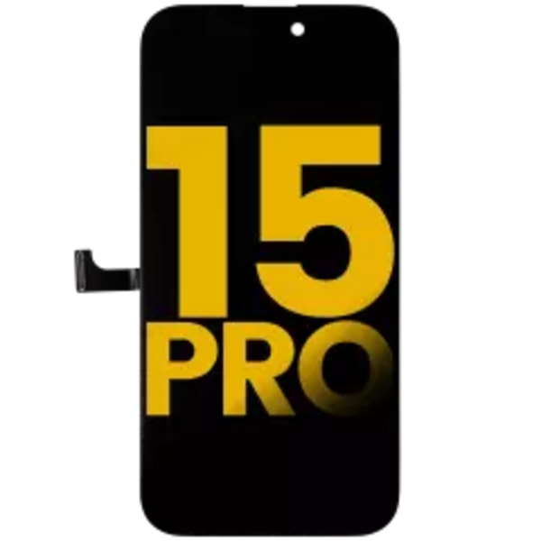 OLED-enhet för iPhone 15 Pro (renoverad)