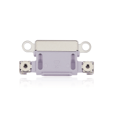 Laddningsport endast för iPhone 14 / 14 Plus (lila) (10-pack)