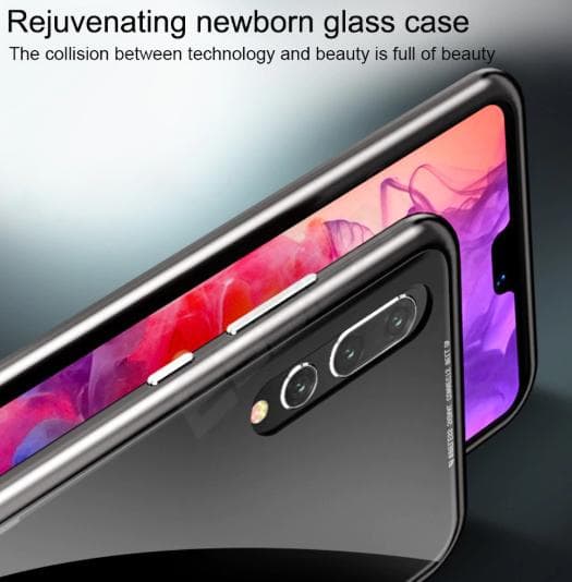 magnetisk glas bakfodral Huawei  P20 pro