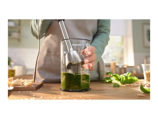 Bosch Serie | 4 ErgoMaster MSM4B610 Stavblender Pianosort/antracit