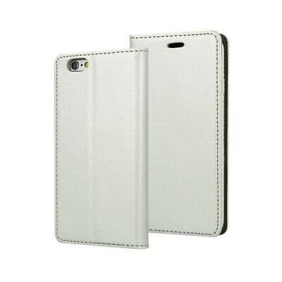 magnet Book fodral för Apple iPhone X/XS|vit vit