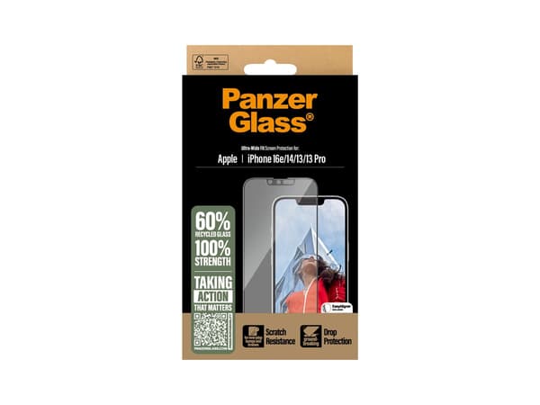 PanzerGlass svart Transparent svart