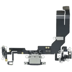 Laddningsport Flexkabel för iPhone 17e (Äkta OEM) (Svart)