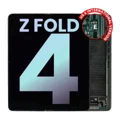 Inner OLED Assembly With Frame For Samsung Galaxy Z Fold 4 5G (US & International) (Service Pack) (Graygreen)