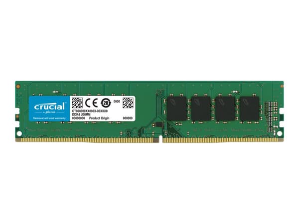Crucial Classic DDR4 SDRAM 8GB CL22 Icke-ECC DIMM 288-PIN