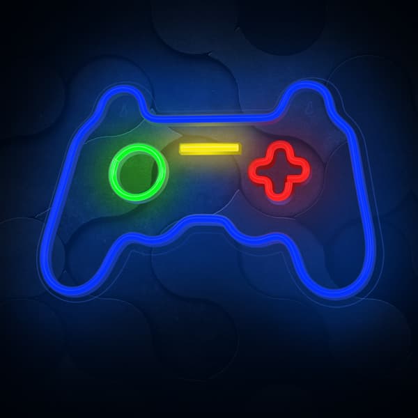 Neon PLEXI LED GAMEPAD flerfärgad FPNE03X Forever Light