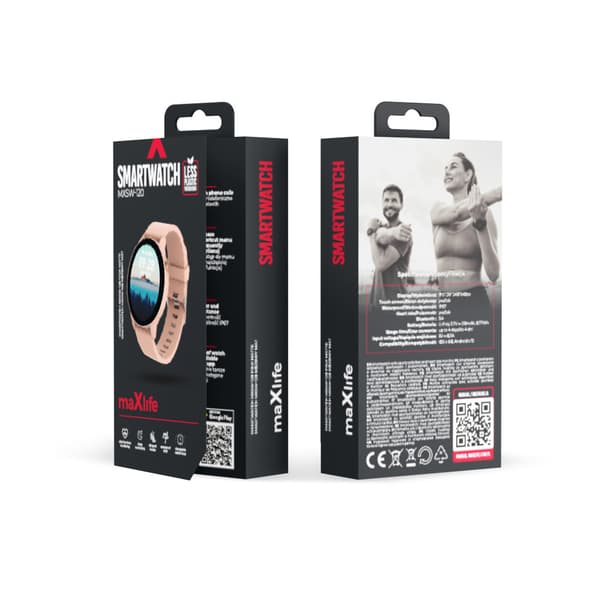 Maxlife smartklocka MXSW-120 puderrosa