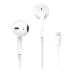 EarPods (Lightning-kontakt) för iPhone / iPad / iPod (OEM-kvalitet, nya) (storpack) (20-pack)
