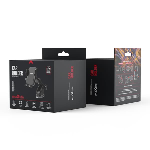 Maxlife bilhållare MXCH-07 svart