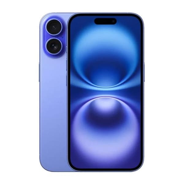 iPhone 16 128 GB Blå - 128 GB - Bra - Blå