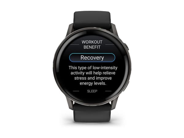 Garmin Venu 4 45 mm svart Grå SmartWatch svart