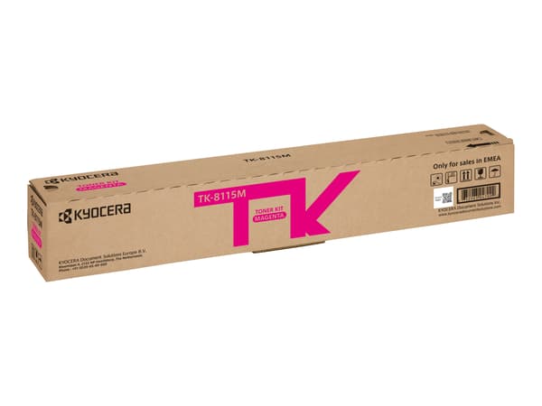 Kyocera TK 8115M Magenta 6000 sidor Toner 1T02P3BNL0