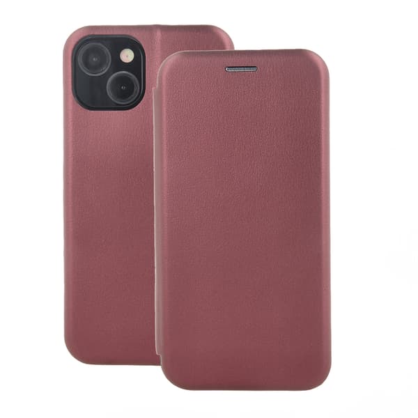 Smart Diva fodral för iPhone 16 Plus vinröd