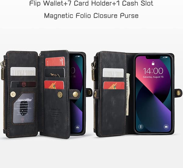 caseme 008 för iphone 14 plus svart