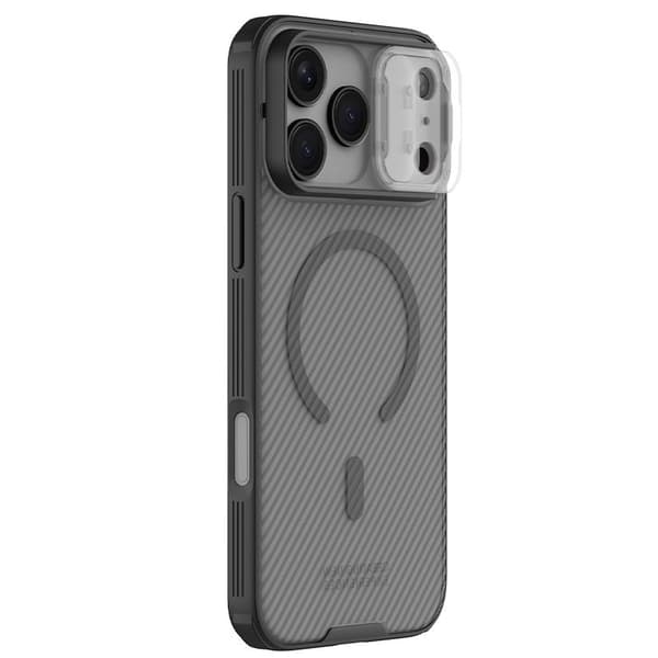 NILLKIN CAMSHIELD PRO MAGNETIC IPHONE 17 PRO MAX / IPHONE 18 PRO MAX, TRANSPARENT SVART