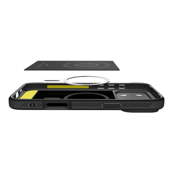 Spigen Rugged Armor Mag Magsafe-skal till iPhone 17 Pro Max Matt Svart