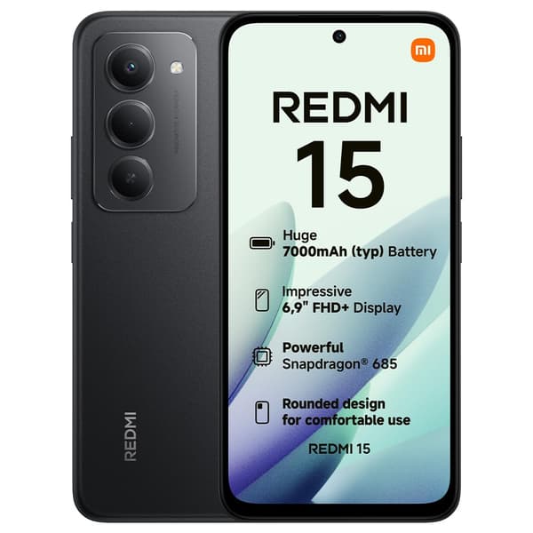 Xiaomi Redmi 15 6.9 256GB Midnight Black