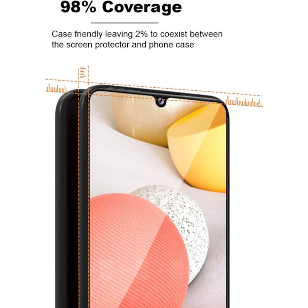 [4 Pack] skärmskydd för Samsung Galaxy A72