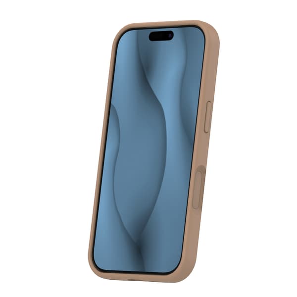 Silikon tunt Mag-fodral för iPhone 17 Pro 6,3\" brunt