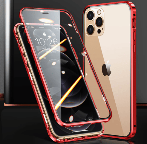 metallfodrall till iphone 12 mini guld