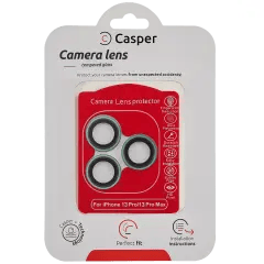 Casper kameralinsskydd för iPhone 13 Pro / 13 Pro Max (alpingrön) (klar)