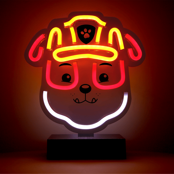 Neon LED på stativ Paw Patrol - Rubble OW-120446