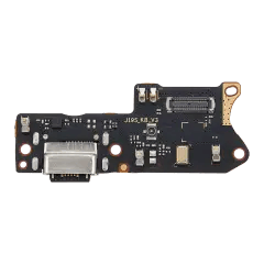 Laddningsport med PCB-kort för Xiaomi Redmi Note 9 4G röd
