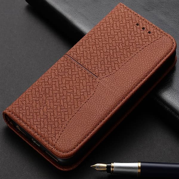 Cafe iphone 14 pro max mobilfodral brun