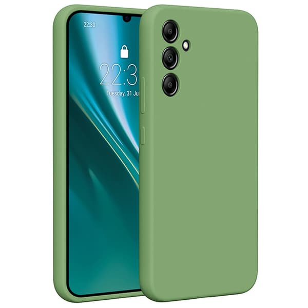 Etteri Silikonskal för Samsung Galaxy A34 5G ljusgrön grön