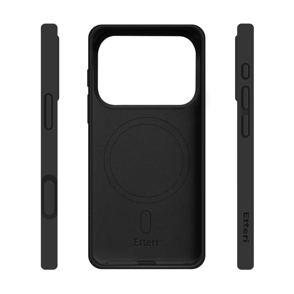 Etteri Silikon Mag-skal för iPhone 17 Pro Max / 18 Pro Max svart