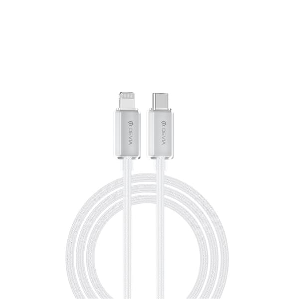 Devia kabel Extreme EC654 PD USB-C - Lightning 1,5 m 27W 3A vit vit