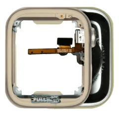 Höljesmontering för Watch Series 8 (41MM) (GPS-version) (Begagnad OEM-dragning: Klass A) (Aluminium/Starlight) vit