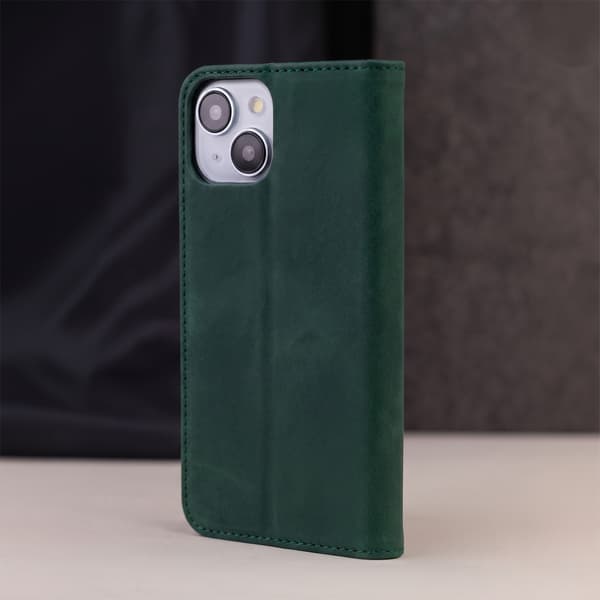 Smart Suede-fodral för Xiaomi Redmi Note 15 5G grön