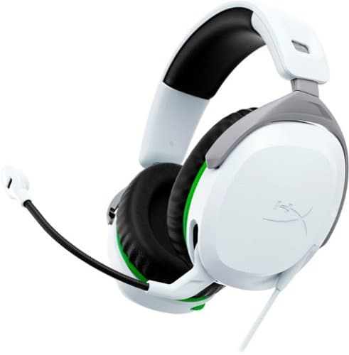 HyperX CloudX Stinger 2 Kablet hörlurar Grå vit
