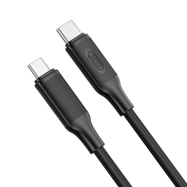 XO-kabel NB-Q265B PD USB-C - USB-C 1,0m 60W svart