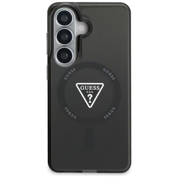 Guess fodral IML Gradient Triangle MagSafe för Samsung Galaxy S26 svart svart