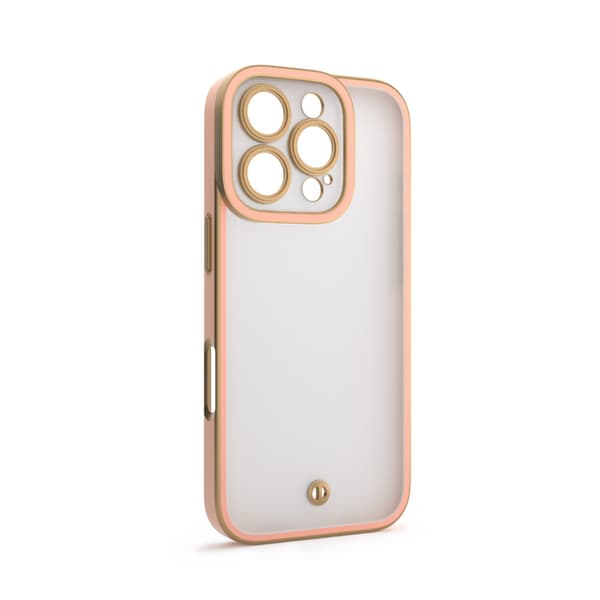 Silky Gold-fodral för iPhone 12 6,1\" rosa