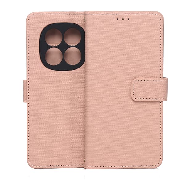Smart Triangle-fodral för Xiaomi Redmi Note 15 Pro 5G rosa
