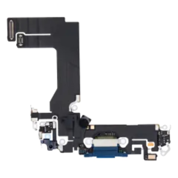 Laddningsport Flexkabel för iPhone 13 Mini (Premium) (Blå)