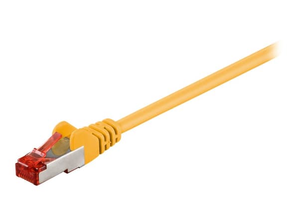 Goobay CAT 6 S/FTP CU 1,5m Yellow gul