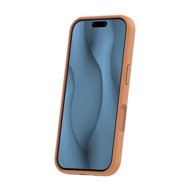 Silikontunt Mag-skal för iPhone 17 Pro / 18 Pro karamell